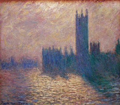 ロンドン議会 作： Claude Monet